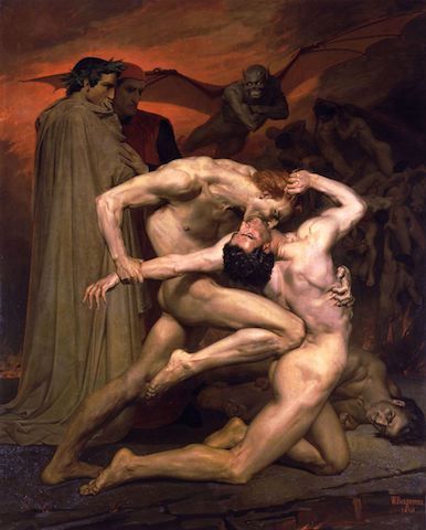 William Bouguereau, "Dante et Virgile"
