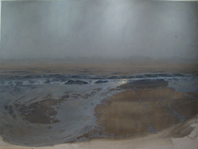 Philippe Garel, "Flux", 2011. Huile sur toile, 259x345 cm