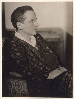 Gertrude Stein par Man Ray, en 1926
