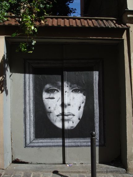 street art fenêtre