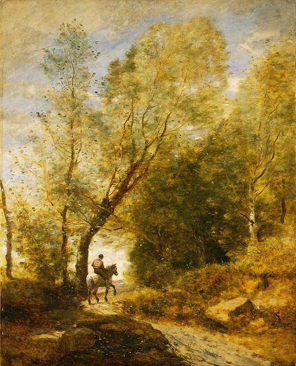 Jean-Baptiste-Camille Corot, « La forêt de Coubron » (1872)